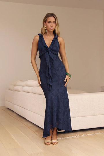 Letters To You Maxi Dress Navy