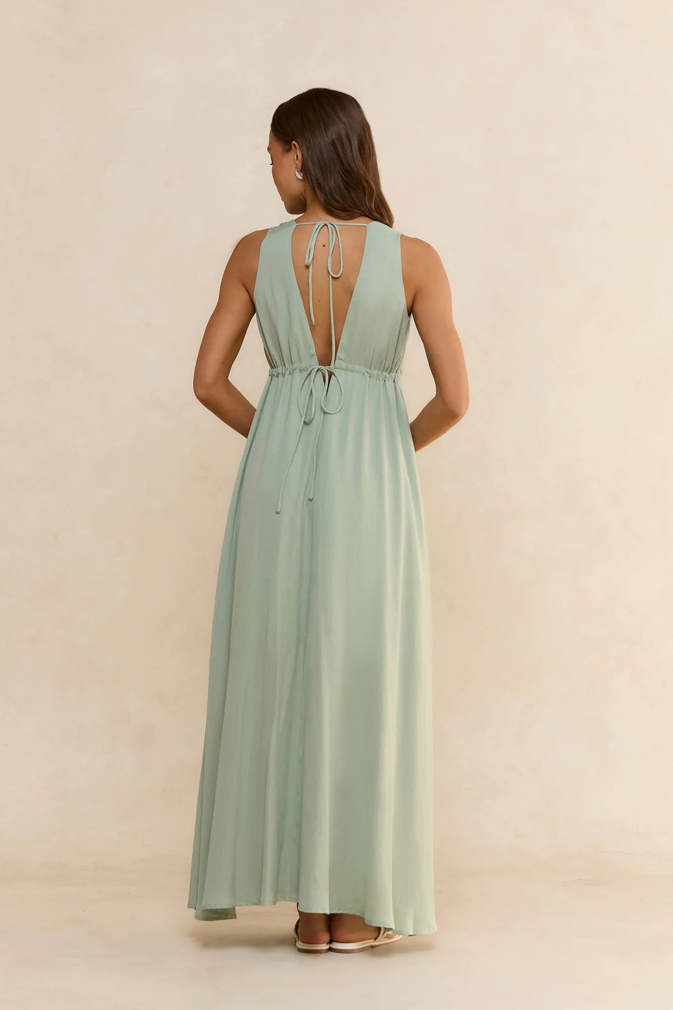 Safety Net Maxi Dress Sage