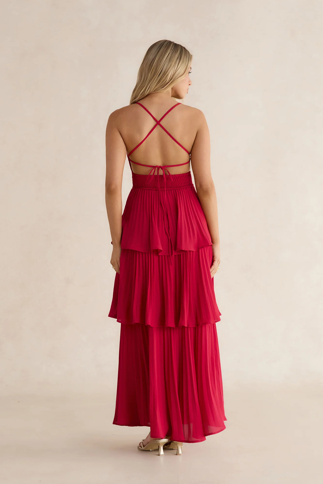 Thinking About This Maxi Dress Burgundy