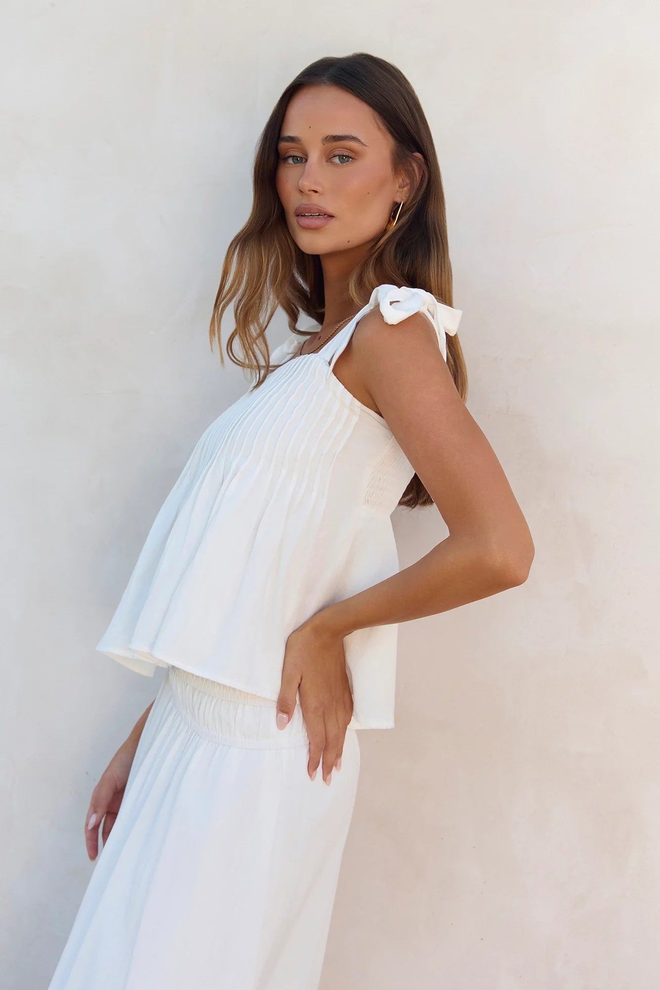 In The Highlight Top White