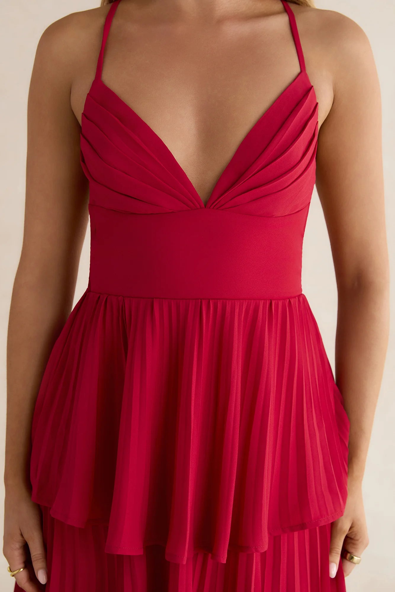 Thinking About This Maxi Dress Burgundy