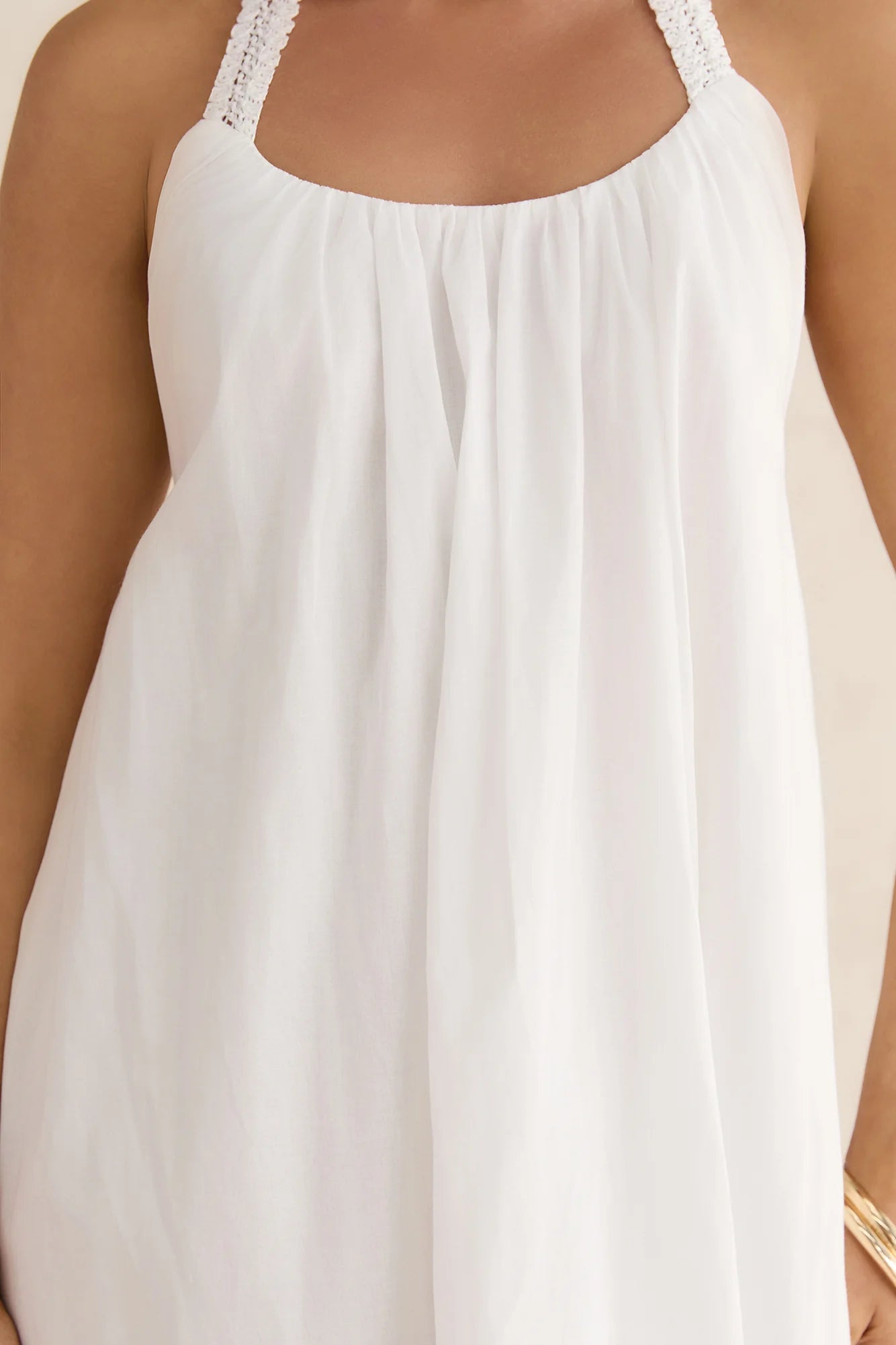 Valencia Maxi Dress White