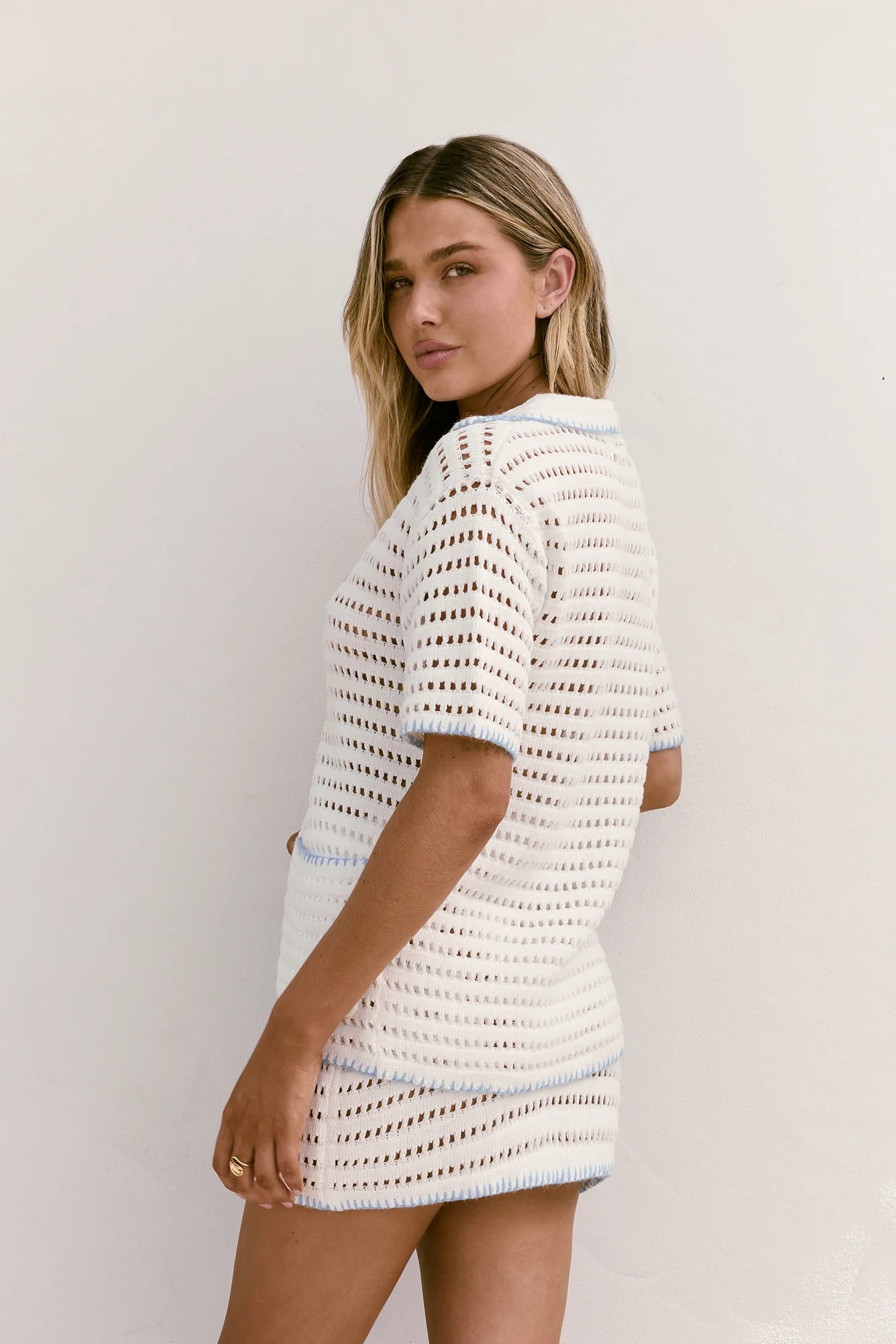 Avalon Knit Top Blue