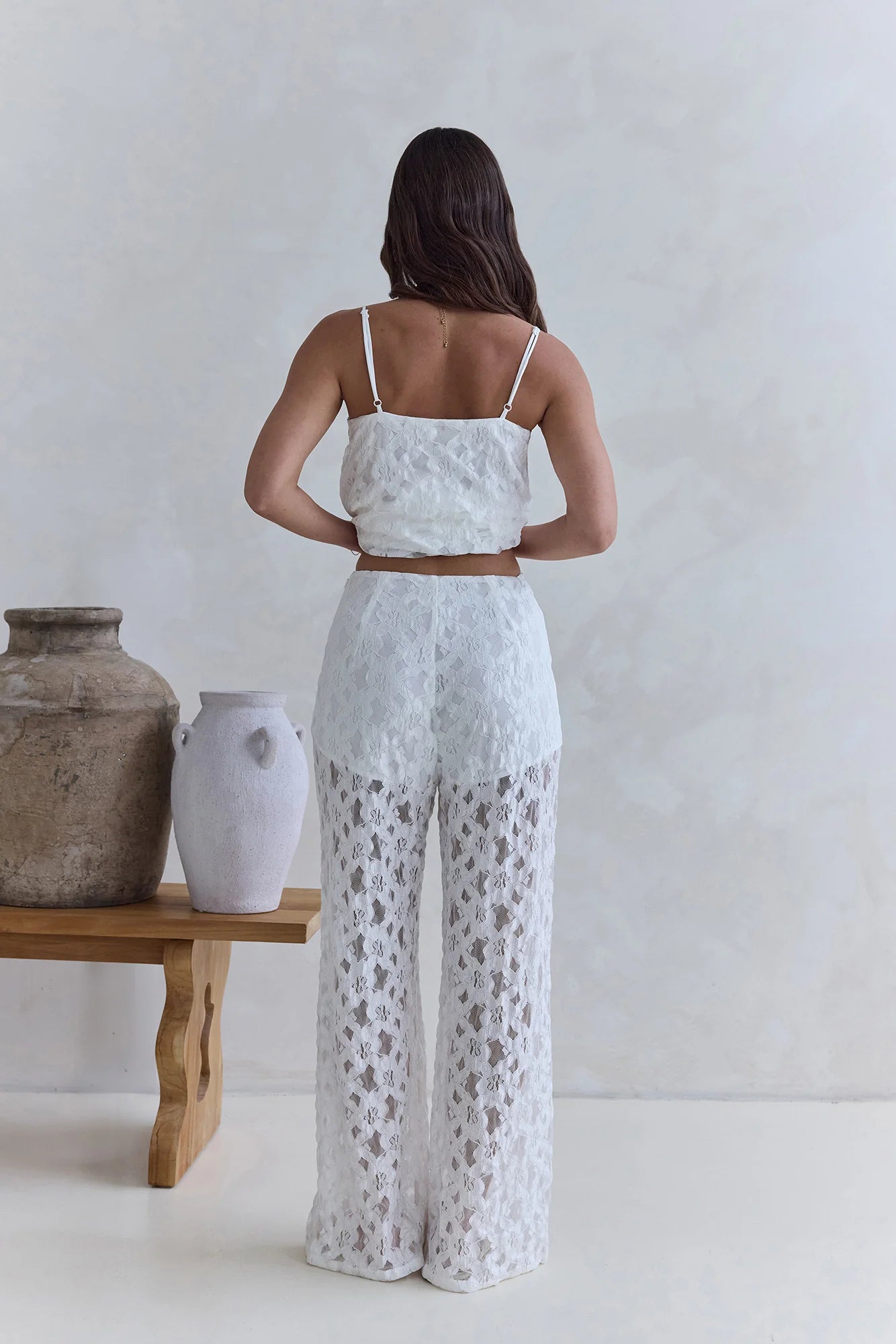 Highlight Reel Lace Set White