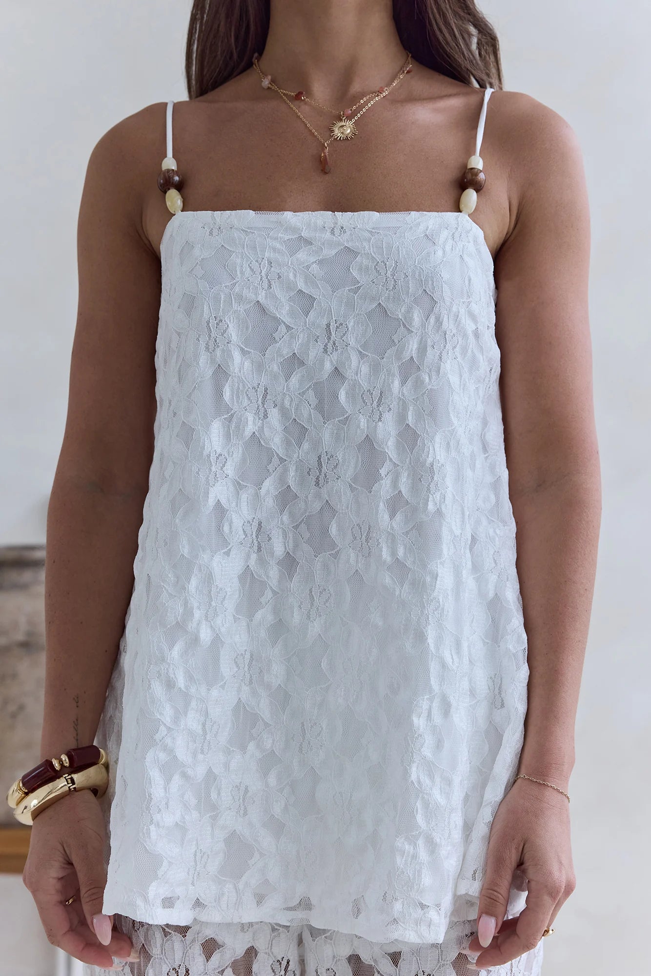 Highlight Reel Lace Set White