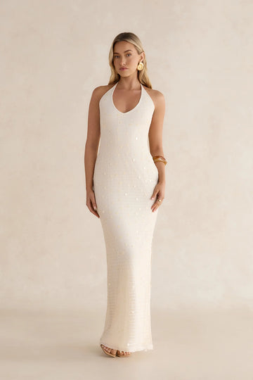Kimali Maxi Dress Cream