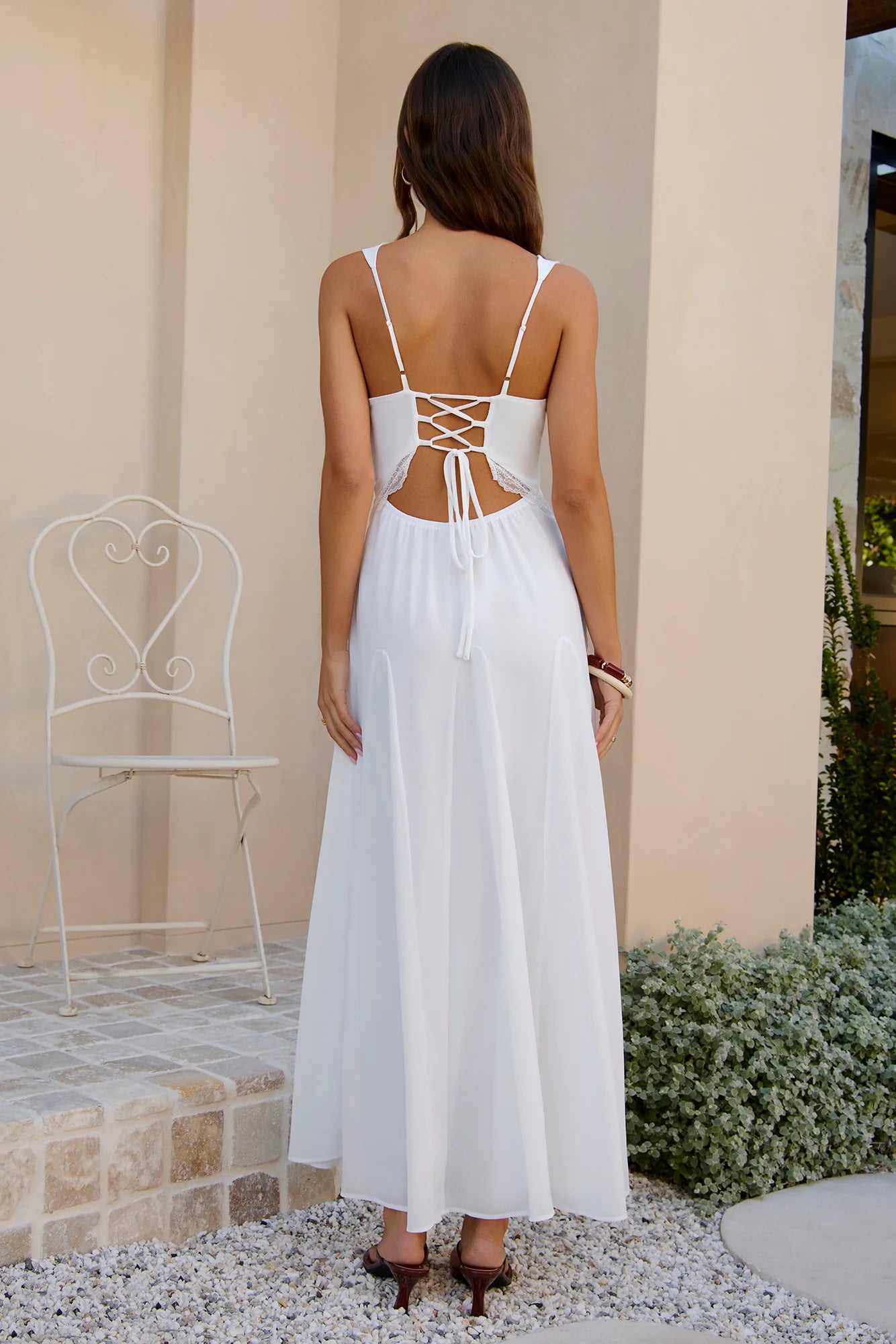 Villa Nova Maxi Dress White